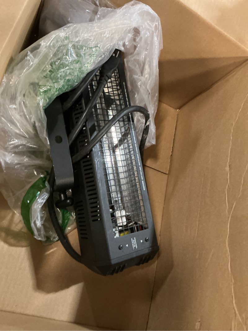 Condition photo showing As Is for ADJ Products MEGA FLASH DMX 750 W STROBE Electric Light