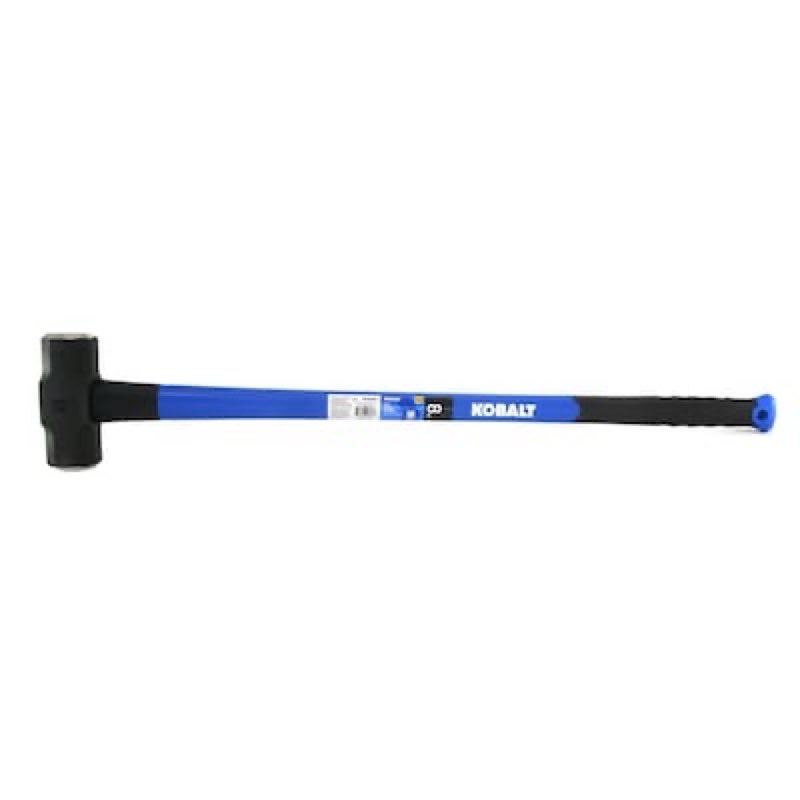  Kobalt Black hammers 8 -lb Steel Head Fiberglass Handle Engineering Sledge hammer
