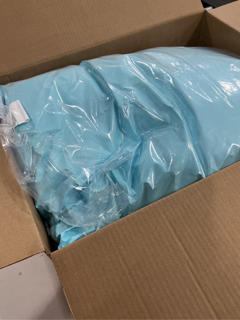 Condition photo showing New/Like New for ovation medline series pillow, blue, 20 inches x 26 inches, bag of 2