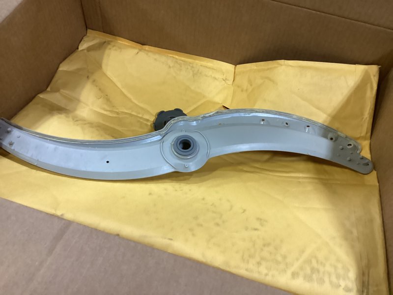 Condition photo showing As Is for WD22X27724 WD22X33499 Dishwasher Lower Spray Arm Replacement for GE Dishwasher Spray Arm Replaces AP7219298 AP7014276 WD22X26621 WD22X10091 WD22X27724 GDF550PSR3SS GDT530PGP5WW GDT530PSP4SS More