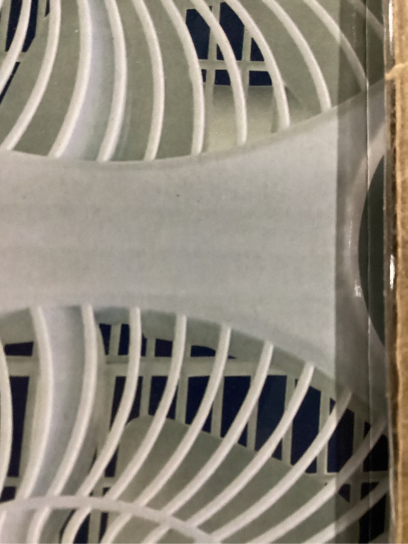 Condition photo showing New/Like New for 9" twin window fan with remote control, 3 speed bedroom window fan reversible airflow exhaust and intake quiet operation, fan window easy to install seals with built-in panels extending 24"-37"