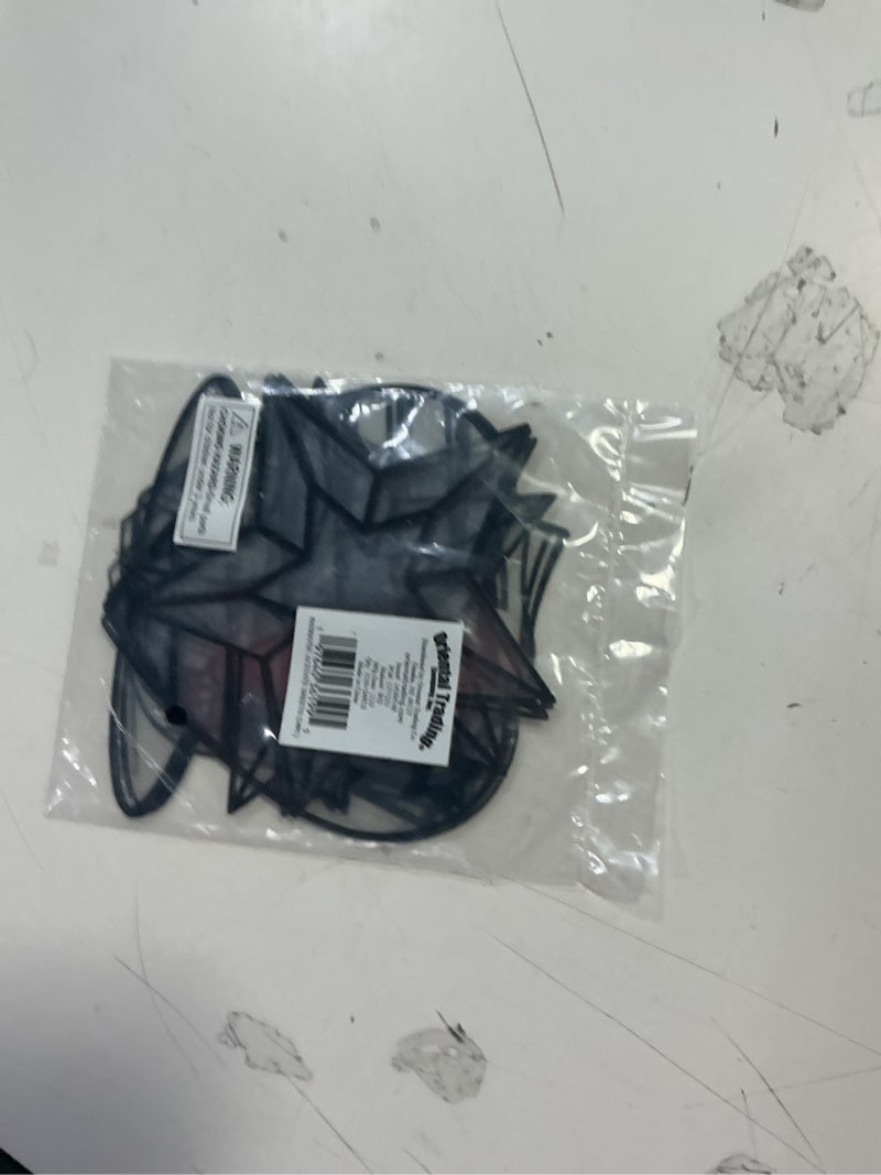 Condition photo showing New/Like New for Fun Express Color Your Own Patriotic Suncatchers - 24 Pieces