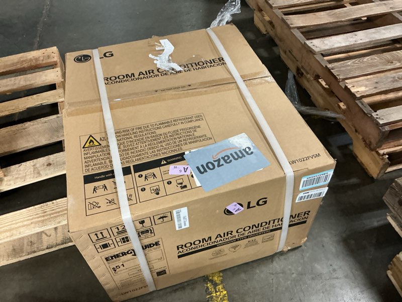 Condition photo showing New/Like New for LG 10000 BTU Window Air Conditioners [2023 New] Dual Inverter Remote WiFi Enabled App Ultra-Quiet Washable Filter Cools 450 Sq.Ft AC Unit air conditioner Easy Install White LW1022FVSM