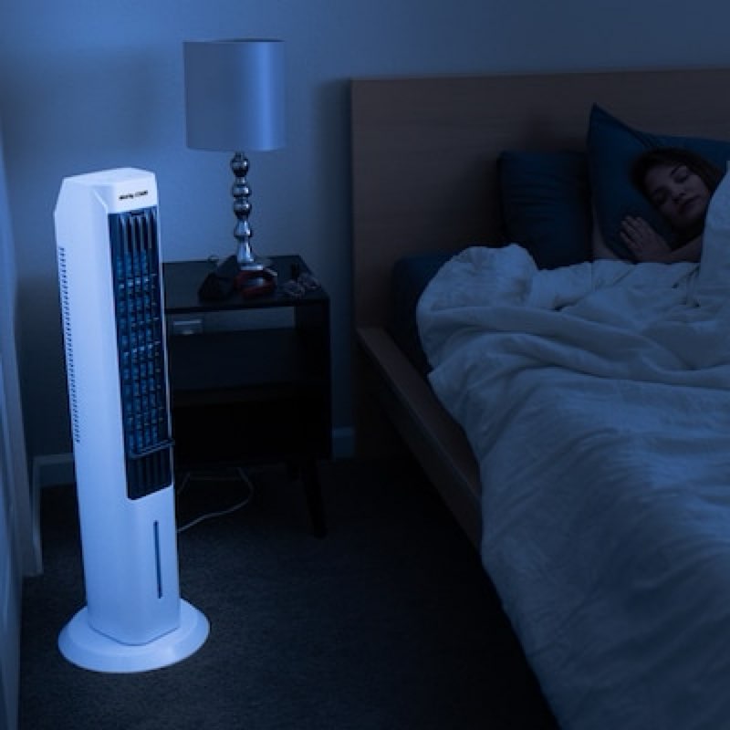 Maxx Chill 3-CFM CFM 3 -Speed Portable Evaporative Cooler for 100-sq ft