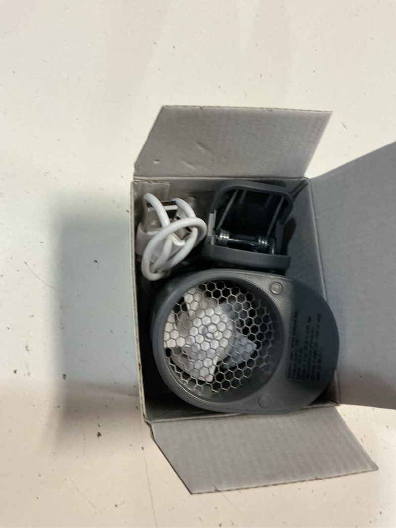 Condition photo showing Good Condition for 2026 personal portable car clip-on air conditioner fan with 360° rotation 199 speeds adjustable usb rechargeable led display for office car outdoor beach (blackish-gray)