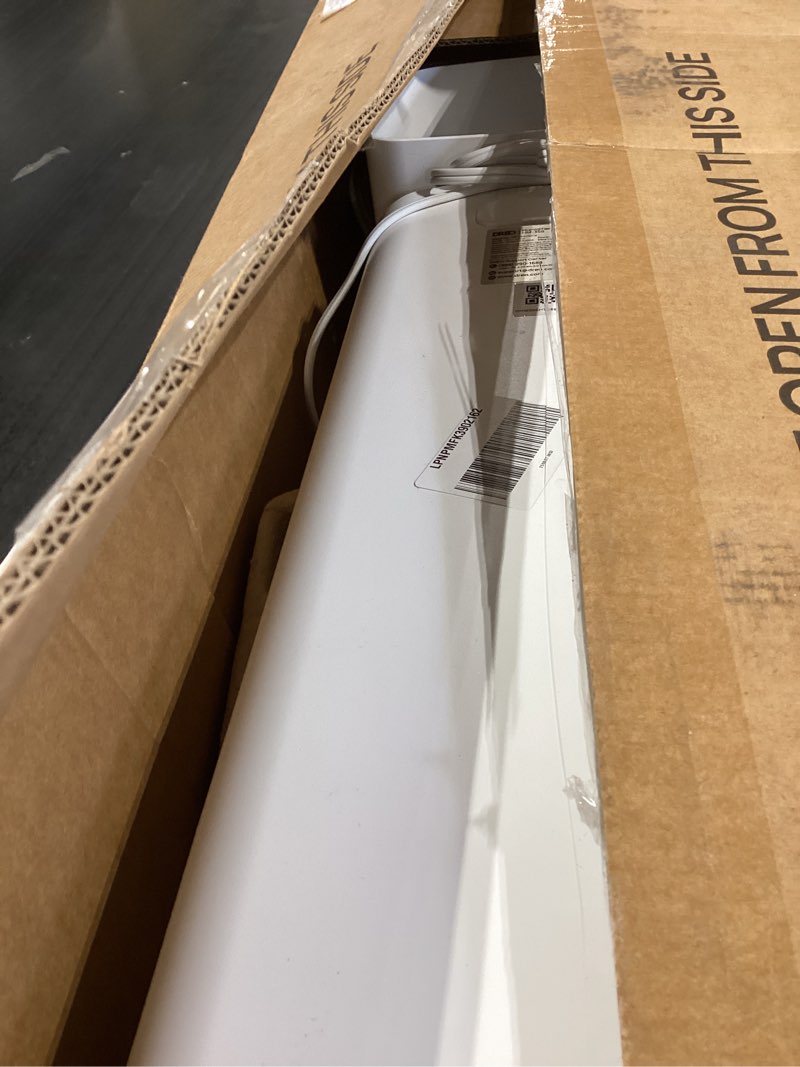 Condition photo showing As Is for dreo hm735s 11l smart humidifier large room 700 ft², 100h cool mist air humidifiers for bedroom, top-fill, clean tank technology, 26db, auto mode, aroma box, rgb, remote & app control, baby, white