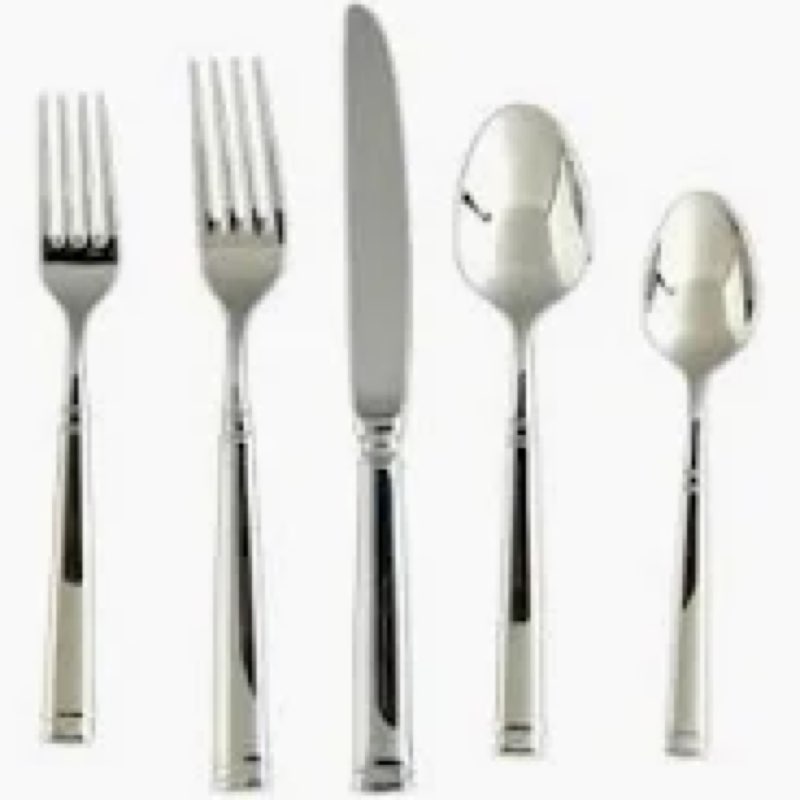 SS Bistro 20pc Flatware Set, service for 4