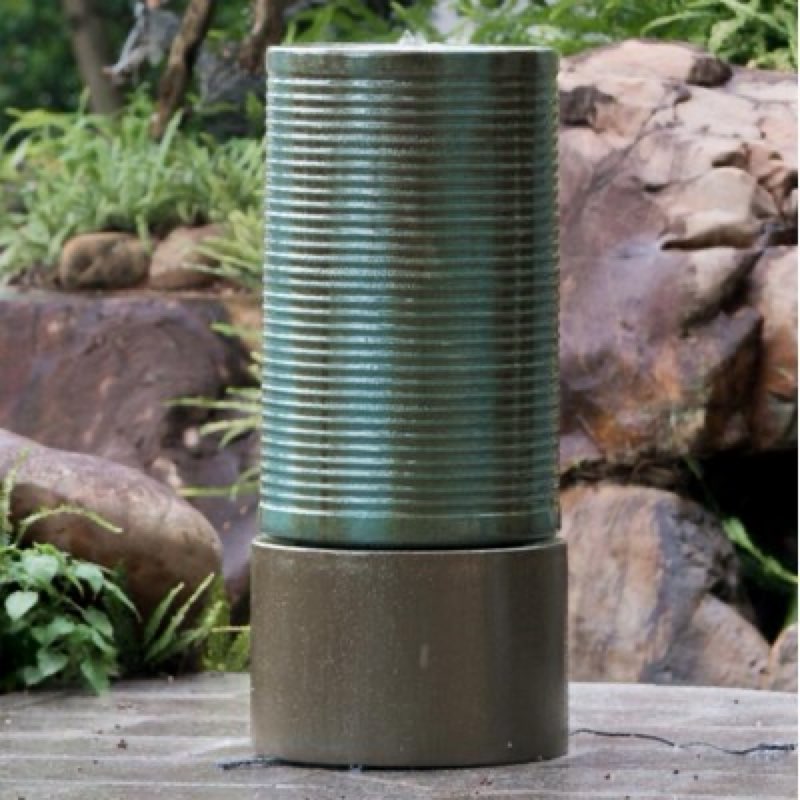 A&B Home 43.5-in H Fiberglass Outdoor Fountain Statue Pump Included