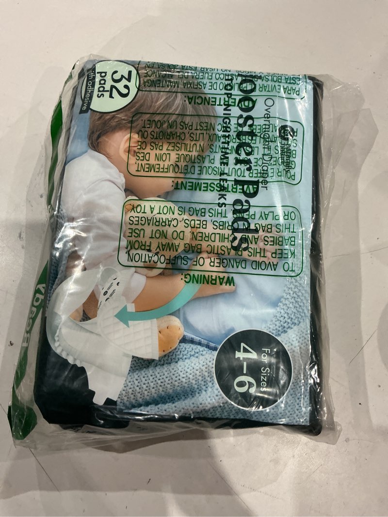 Condition photo showing Good Condition for naturally nature overnight diaper booster pads, stops overnight leaking, diaper liners for toddler, nighttime diapers size 5, adhesive pad for girls, boys, 32 ct.
