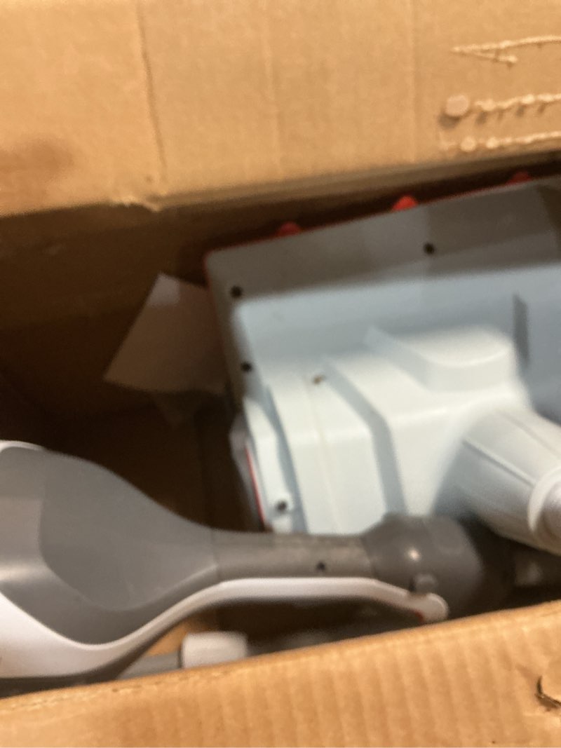 Condition photo showing As Is for litheli 40v (2×20v) cordless snow shovel with directional plate & adjustable handle, 14-inch brushless battery-powered snow blower with 4.0ah batteries for driveways, sidewalks, decks & patios u20 14'' 40v brushless (2 x 4.0ah batteries)