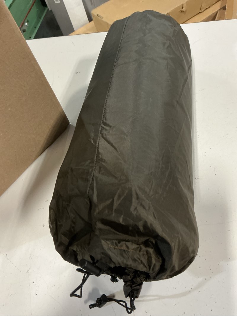 Condition photo showing Good Condition for geertop 17 x 10 ft camping tarp lightweight large waterproof hammock rain fly shelter backpacking tent tarp for outdoor hiking bushcraft survival travel pine cone brown