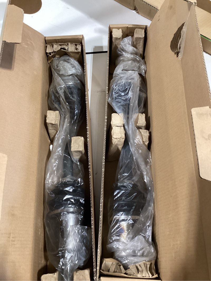 Condition photo showing Good Condition for maxfavor fwd cv axle fwd fit for 2014 2015 2016 2017 jeep compass/patriot, 2.4l l4, auto trans, cv axle shaft assembly front left right (passenger driver) side