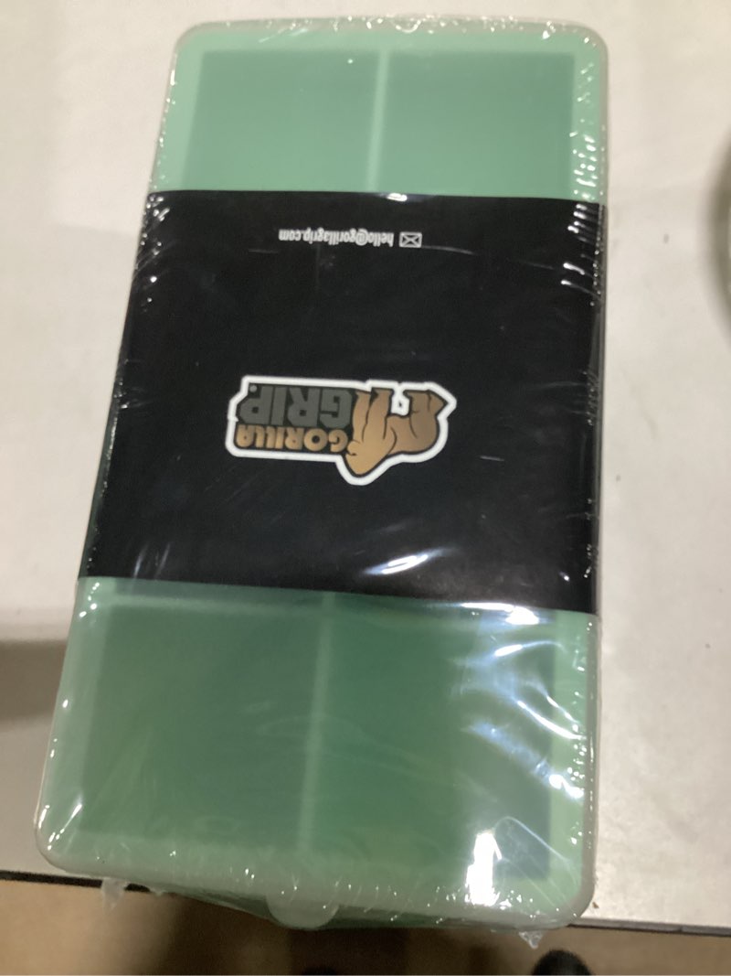 GORILLA GRIP Slow Melting Large Silicone Ice Cube Tray for Freezer, 2 Pack, Easy to Push 8 Giant Squ