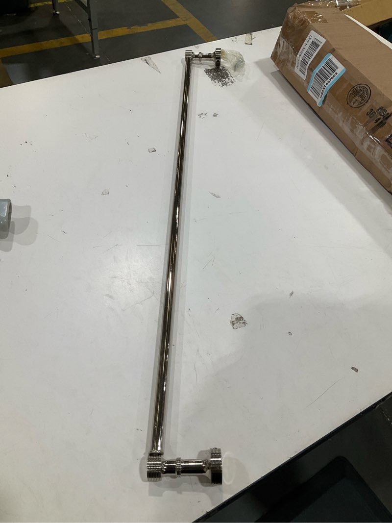 Condition photo showing Good Condition for allied brass ft-21/18-pb foxtrot collection 18 inch towel bar, polished brass 18 inch polished brass