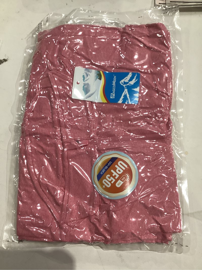 Condition photo showing New/Like New for MAGCOMSEN Long Sleeve Shirts for Women Quarter Zip Pullover UPF 50+ UV Protection Quick Dry Sun Shirts Athletic Workout Tops XX-Large Pink