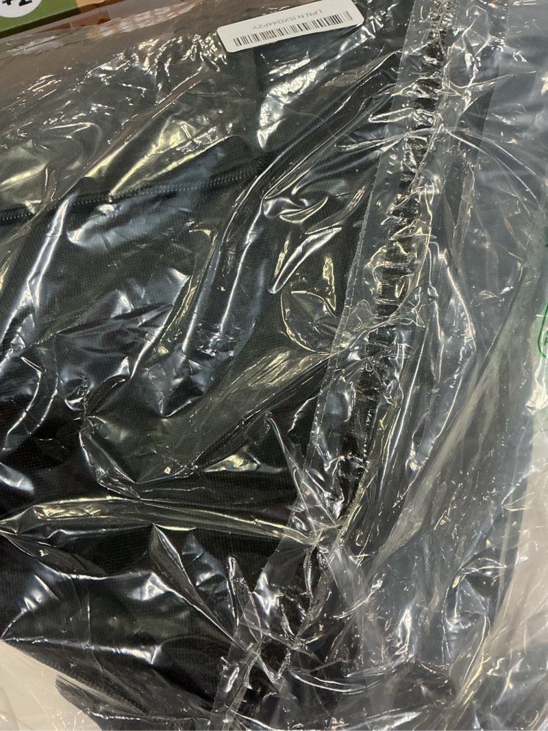 Condition photo showing Good Condition for Explore Land Dog Crate Cover Heavy Duty Polyester Pet Kennel Sunshade Universal Fit for 48 inches Wire Cage (Black) Black 48.0"L x 30.0"W x 33.0"H
