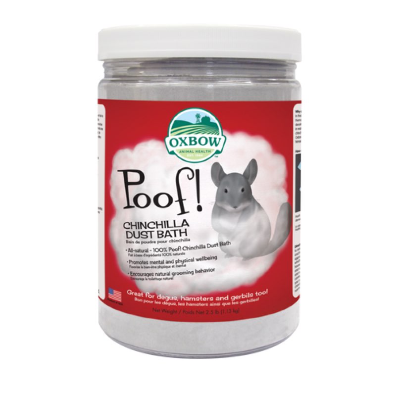 Oxbow Animal Health POOF! Chinchilla Dust Bath 2.5lb