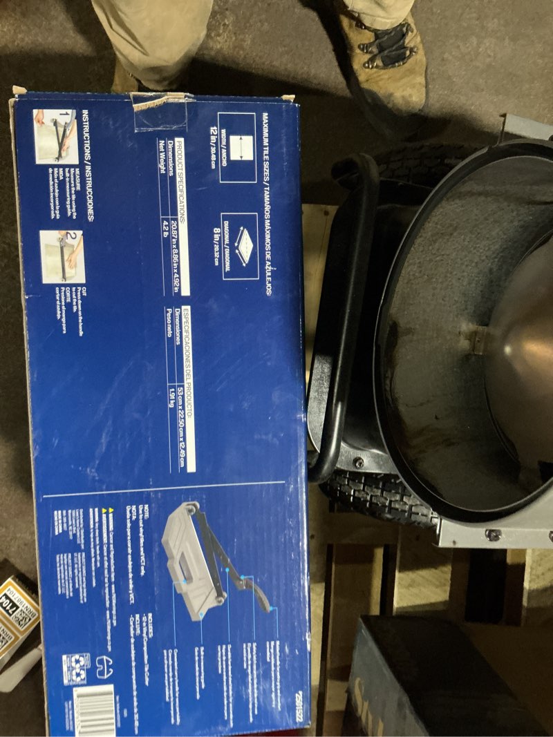 Condition photo showing Good Condition for Project Source 12-in Floor VCT Floor cutter