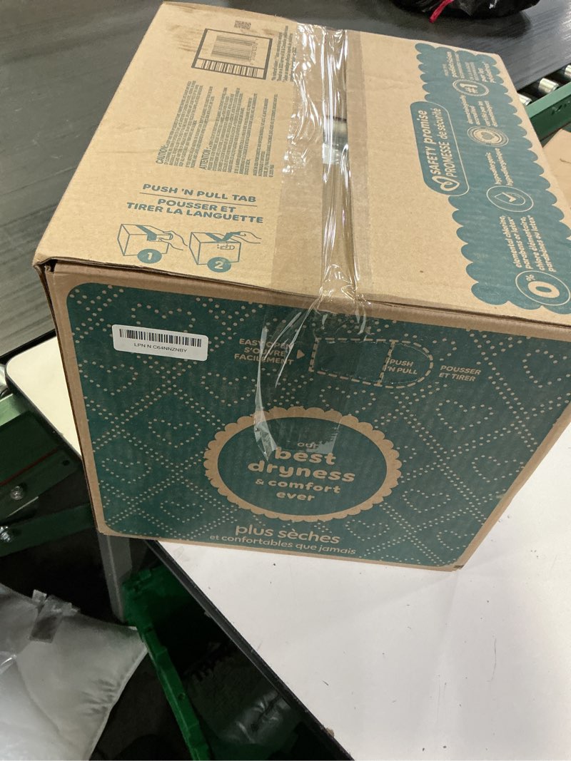 Condition photo showing New/Like New for pampers baby diapers - swaddlers - size 2, 186 count, ultra absorbent disposable infant diaper