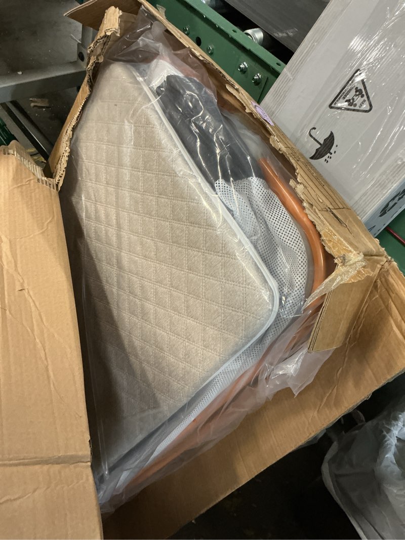 Condition photo showing Good Condition for 3 in 1 Bassinet,Baby Bassinets Bedside Sleeper with Musical Toy,Adjustable Height Bedside Bassinet for Baby with Wheels and Storage Basket,4-Sided Mesh Bedside Crib for Newborn 0-6 Months (Black)