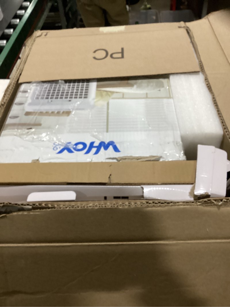 Condition photo showing As Is for Dehumidifier for Basements, 2000 Sq. Ft., 30 Pints, Max 50 Pints 1.6L Tank, App-Controlled, With 4.9 ft Drain Hose Low noise, for Living room, Basements and Office White