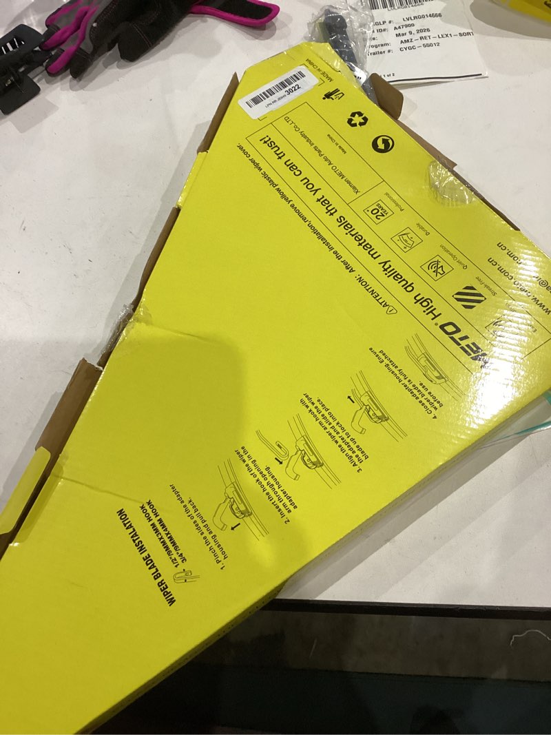 Condition photo showing Good Condition for dogtail 26''+ 16'' wiper blades for honda cr-v 2012-2017 accord 2018-2022 subaru crosstrek 2013-2017, premium all season automotive replacement oem windshield wiper blades for my car j-hook 26"+16"