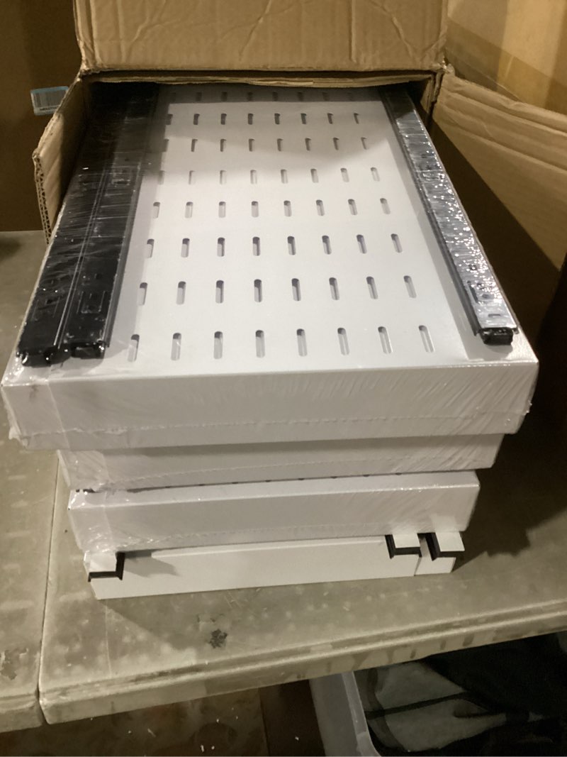 Condition photo showing New/Like New for seinloes 4 pack pull out cabinet organizer 21"deep with raising pad for framed cabinets, expandable slide out drawers for kitchen cabinets with 4pcs divider racks, roll out shelves 12.1"-20.4" w white white 12.1"-20.4"w x 21"d(4pack)
