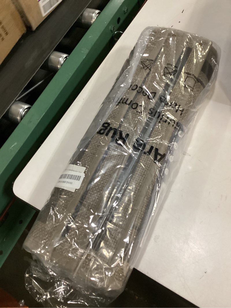 Condition photo showing Good Condition for Chakme Bathroom Rug Sets 3 Piece, Ultra Thin Bath Mat Quick Dry, Absorbent, Non Slip, Machine Washable, Dark Beige, 17" x 24" / 17" x 30" / 17" x 59" Geometric Beige 3piece