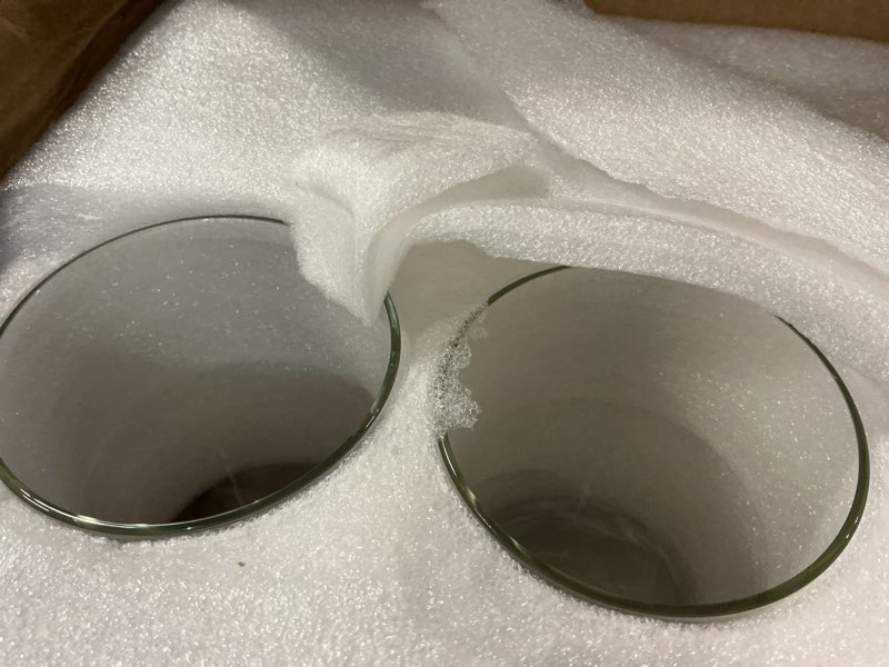 Condition photo showing Good Condition for 12Pcs Glass Cylinder Vases 12 Inch Tall Clear Flower Vases for Centerpieces Wedding Decoration, Hurricane Floating Candle Holder for Party Table Home Decor 12 Pack 12 Inch
