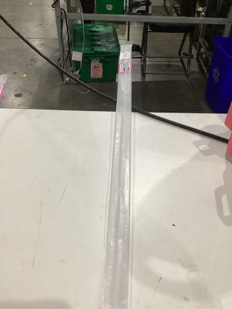 Condition photo showing New/Like New for POZIA Clear Frameless Glass Shower Door Bottom Seal | Shower Door Sweep for Leak-Proof, Quick Installation to Create Reliable Water Barrier (1PACK-1/4in-22mm Gap)