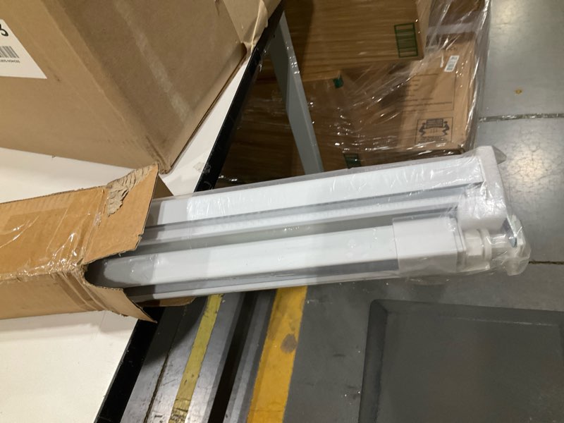 Condition photo showing Good Condition for lazblinds no-drill cordless zebra blinds - dual layer light filtering & room darkening, free-stop lift, easy install, day & night privacy with valance for window 41" w x 72" h, white 41"w x 72"h white