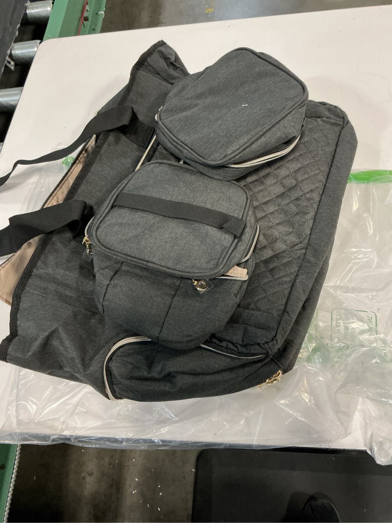 Condition photo showing Good Condition for luxja breast pump bag compatible with spectra s1 and s2 (with a breastmilk cooler bag, a small carrying case and a waterproof mat), pumping bag for breast pump and extra parts, black