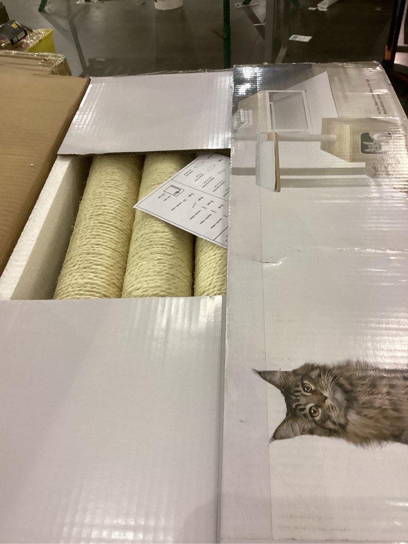 Condition photo showing New/Like New for Penn-Plax Modern Cat Tree Tower | with Scratching Post | for Indoor Cats (CATF230)