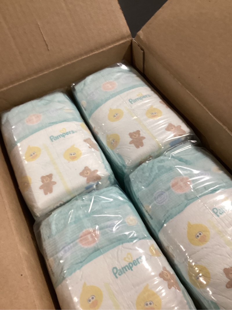 Condition photo showing Good Condition for Pampers Diapers - Baby Dry - Size 1, 120 Count, Absorbent Disposable Infant Diaper (Packaging May Vary) Size 1 120