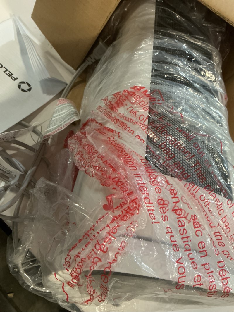 Condition photo showing Good Condition for PELONIS 23” Oscillating Ceramic Tower Space Heater with Remote & Thermostat, Electric Energy Efficient Floor Heater for Indoor Use Large Room Safe with Timer, ECO Mode, 1500W, White