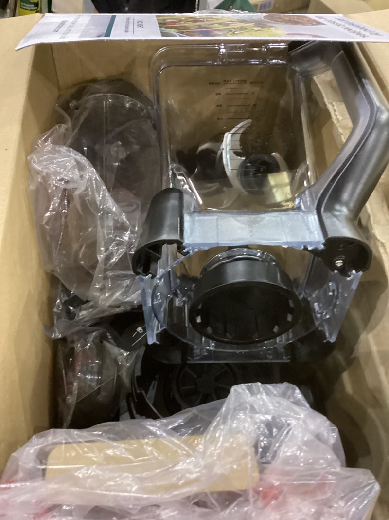 Condition photo showing Good Condition for Ninja BN801 Professional Plus Kitchen System, 1400 WP, 5 Functions for Smoothies, Chopping, Dough & More with Auto IQ, 72-oz.* Blender Pitcher, 64-oz. Processor Bowl, (2) 24-oz. To-Go Cups, Grey 64oz Blender + Kitchen System