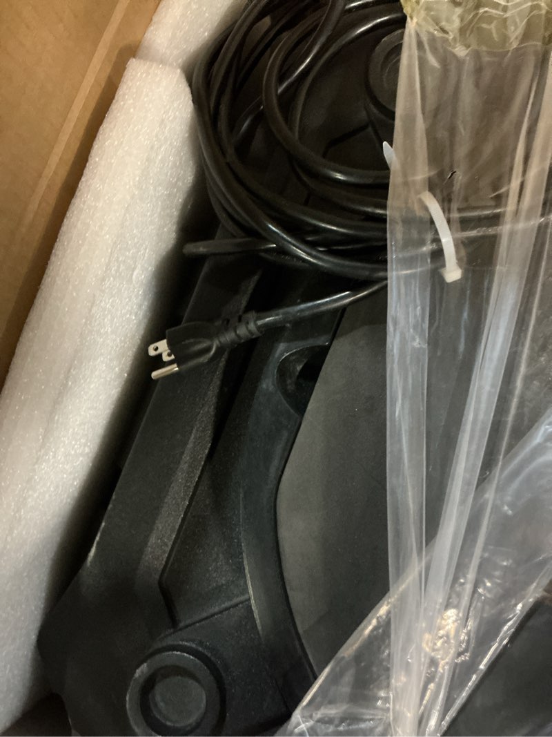 Condition photo showing Good Condition for M-T Air Scrubber with 3 Stage Filtration, Stackable Negative Air Machine 550 CFM for Industrial and Commercial Use, Heavy Duty Air Cleaner with MERV-10, HEPA, Carbon Filter Black