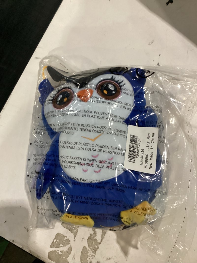 Condition photo showing New/Like New for owl graduation plush with cap - blue owl stuffed animal with diploma for kindergarten elementary middle high school college graduates 2026 gifts toy for girls boys student classmate 10 inch dark blue owl