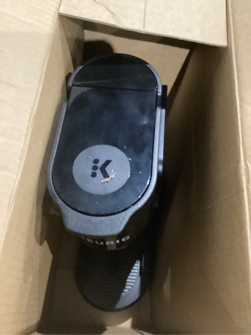 Condition photo showing As Is for Keurig K-Express Single Serve K-Cup Pod Coffee Maker, 3 Brew Sizes, Strong Button Feature, 42oz Removable Reservoir, Black