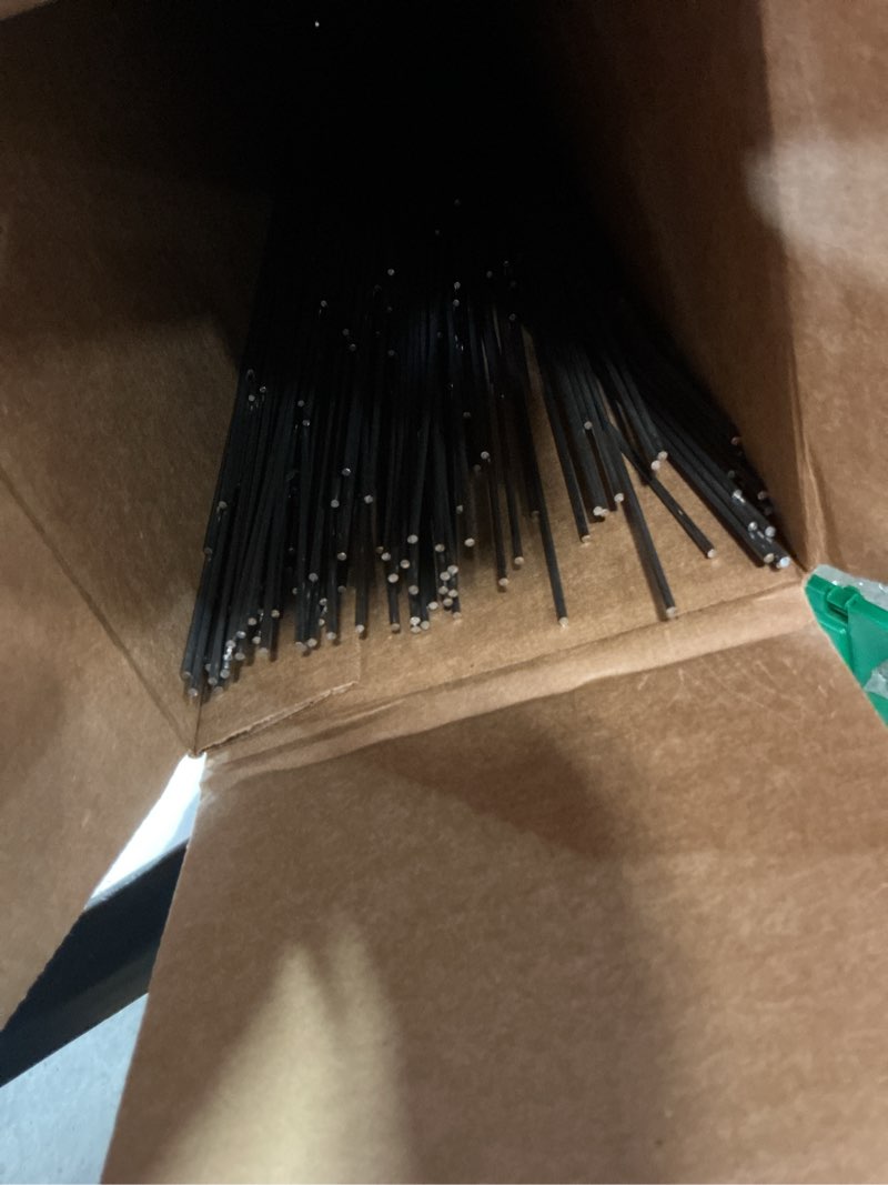 Condition photo showing As Is for 200 Pcs 24inch Insulation Support - Wire Insulation Support Wire, 1095 Carbon Steel Metal Insulated Wires (1095, 24 inch) 1095 24 Inch