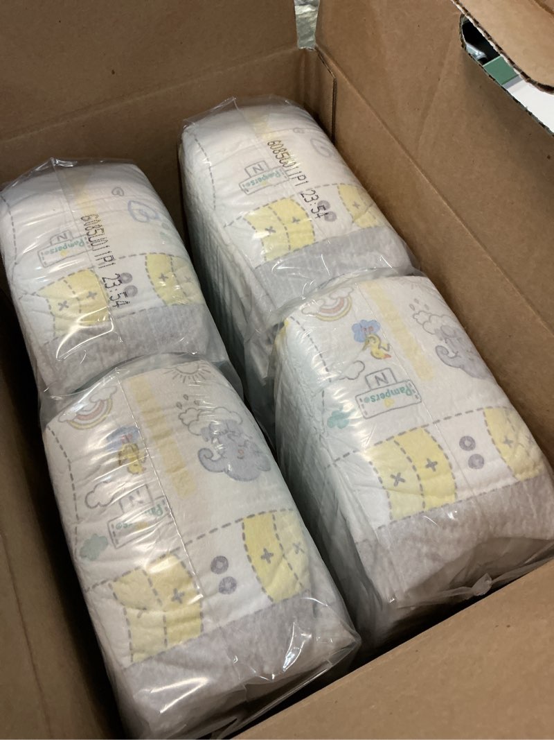 Condition photo showing Good Condition for pampers swaddlers diapers, size 0 (up to 10 lbs), 84 count, absorbent, keeps baby dry and comfortable, skin safe disposable baby diaper (packaging may vary) newborn 84