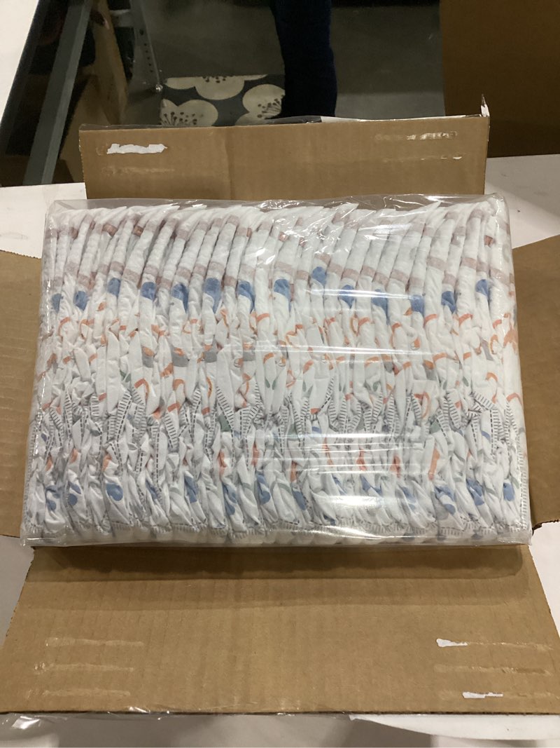Condition photo showing New/Like New for huggies size 5 diapers, little movers baby diapers, size 5 (27+ lbs), 58 count, packaging may vary size 5 58