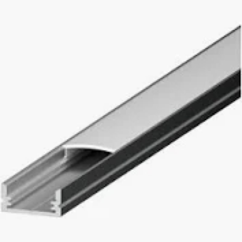 hunhun 10-Pack 6.6ft/ 2Meter V Shape LED Aluminum Channel System with Milky Cover, End Caps and Moun