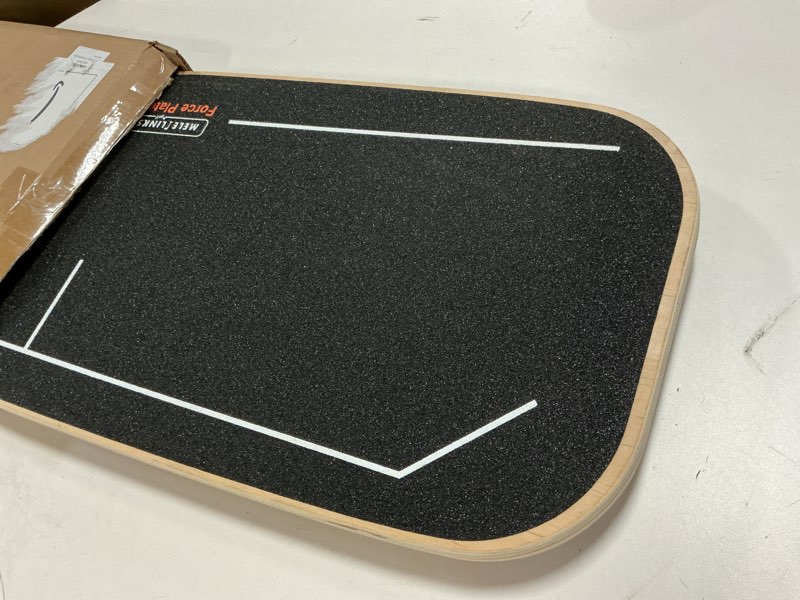 Condition photo showing Good Condition for golf pressure plate, golf weight shift board, teaching tool for club practice & drills, golf swing trainer, improve balance & accuracy, golf training aid for increased power & swing rhythm black