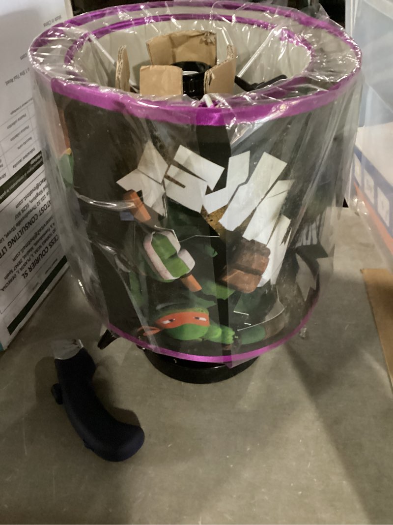 Condition photo showing Good Condition for nickelodeon table lamp teenage mutant ninja turtles 11.8 x 11.6 x 17.2 inches