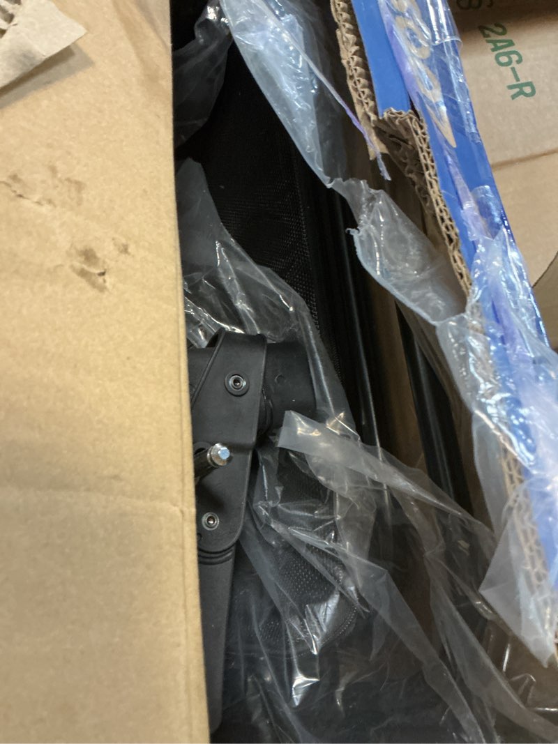 Condition photo showing Good Condition for Pet Stroller for Large Dogs up to 110lbs, Large Pet Stroller for Multiple Pets, All-Terrain with Adjustable Handle & Mesh Dual-Window, 1680D Waterproof Oxford Fiber