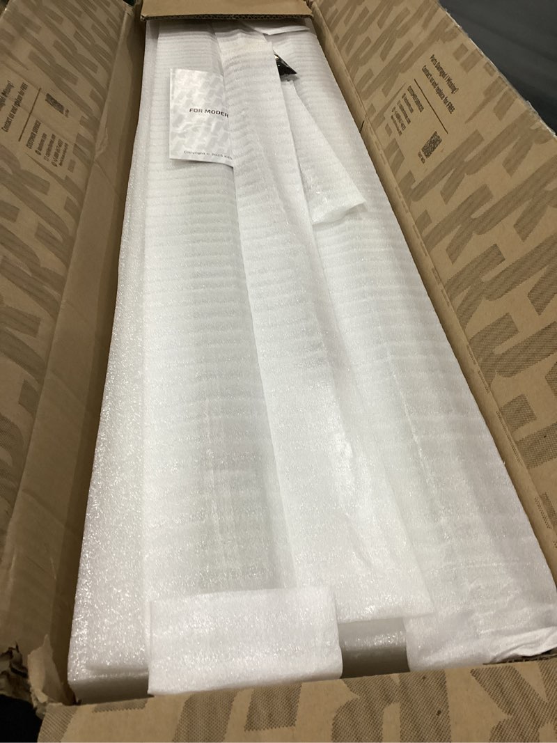 Condition photo showing New/Like New for kes standing towel rack taller version, 37" h (equal height) bathroom towel rack stand with marble base, free standing towel holder stand, sus304 stainless steel brushed finish, bth229-2 brushed finish 37" h (equal-height)