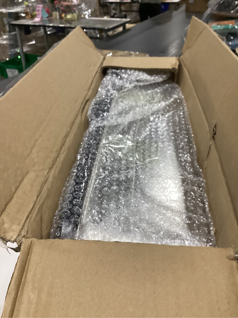 Condition photo showing New/Like New for stainless steel litter box with lid,front entry top exit kitty litterbox,extra large enclosed metal cat box with litter scoop & litter mat-black