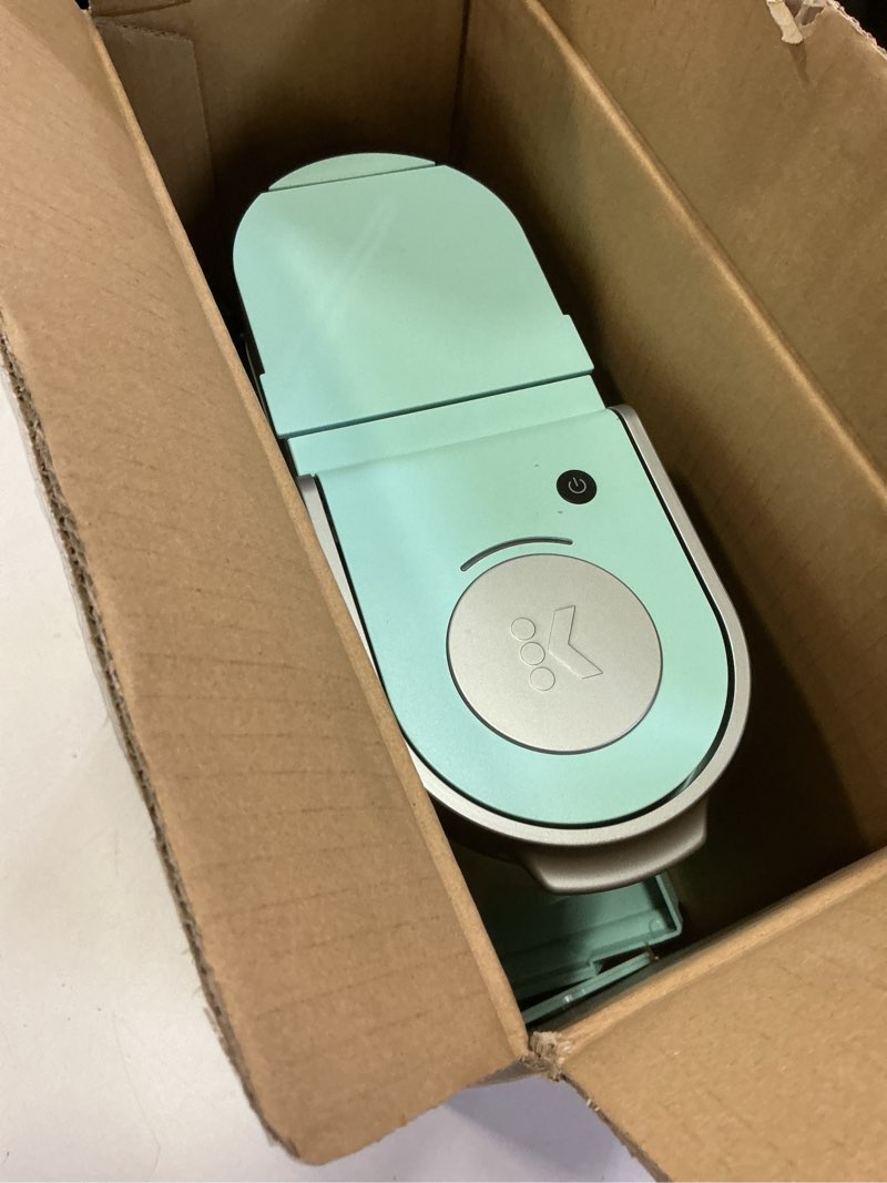 Condition photo showing As Is for Keurig K-Mini Single Serve Coffee Maker, Oasis