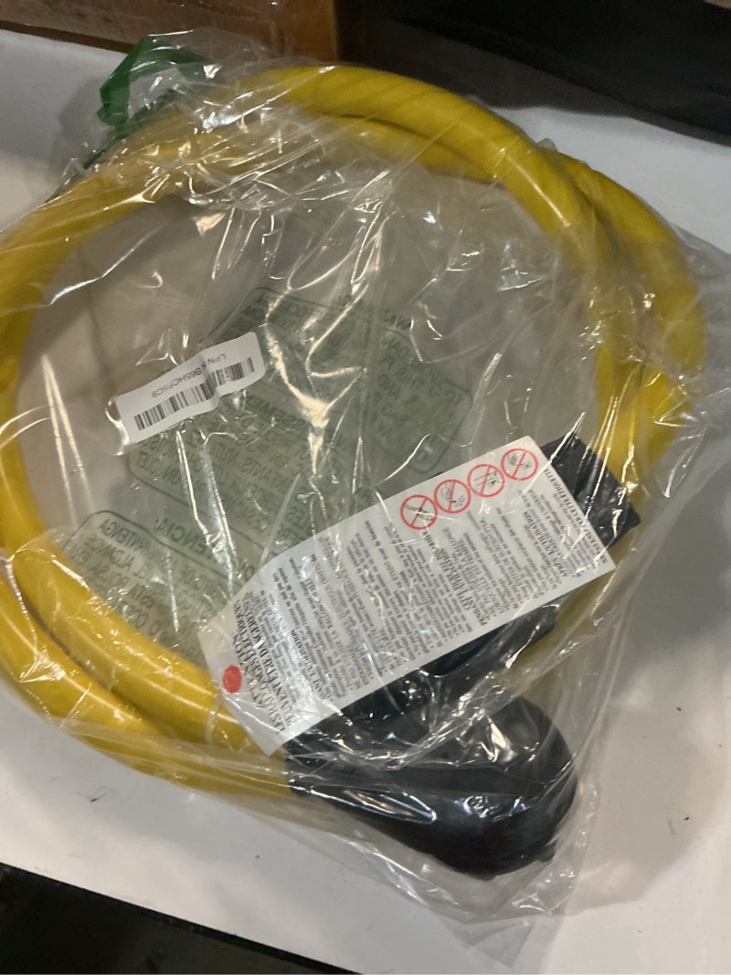 Condition photo showing Good Condition for relaxweex 6ft 10-50 50amp extension cord compatible with nema 10-50 male plug to 10-50 female receptacle, 50 a 3 prong electric range oven stove extension power cord, stw 8 awg/3c gauge, 250v, 12500w 6 ft